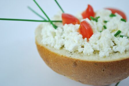 cream cheese cheese tomato red food wallpaper