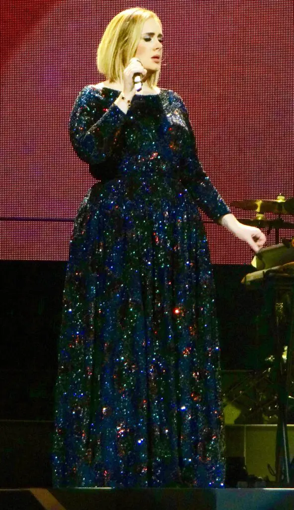 Adele Live 2016 NASHVILLE When We Were Young full costume 2